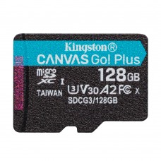 Карта памяти MicroSDXC 128ГБ Kingston Canvas Go! Plus