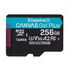 Карта памяти MicroSDXC 256ГБ Kingston Canvas Go! Plus