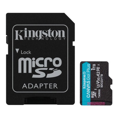 MicroSDXC 1ТБ Kingston Canvas Go! Plus