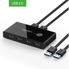 Разветвитель портов с переключателем Ugreen, 4 х USB 3.0